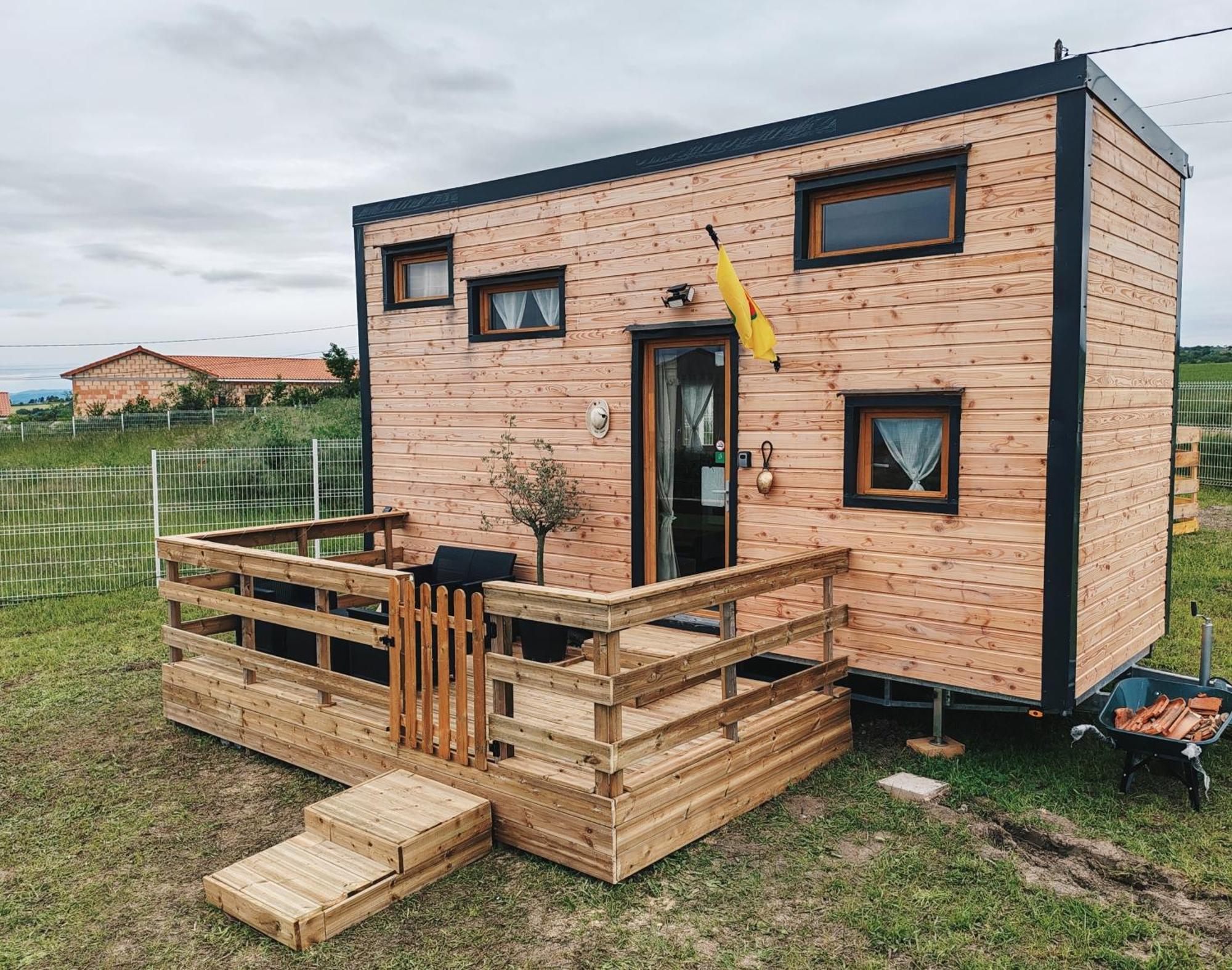 Vila Tiny House Des Bougnats Teilhede Exteriér fotografie