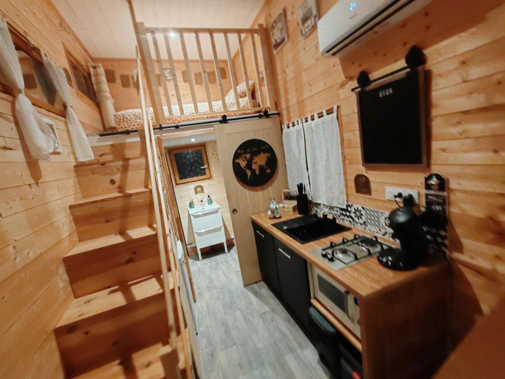 Vila Tiny House Des Bougnats Teilhede Exteriér fotografie